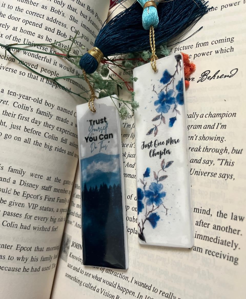 Quote Resin Bookmark