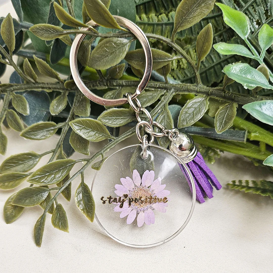 Personalized Resin Keychain